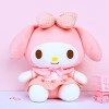 Sanrio Melati Doll High-end High-quality Uniform Series Valentine's Day Gift Plush Toy Pillow Melody Doll Home Decoration Ornament Birthday Gift For Girlfriend For Kids Graduation Gift
